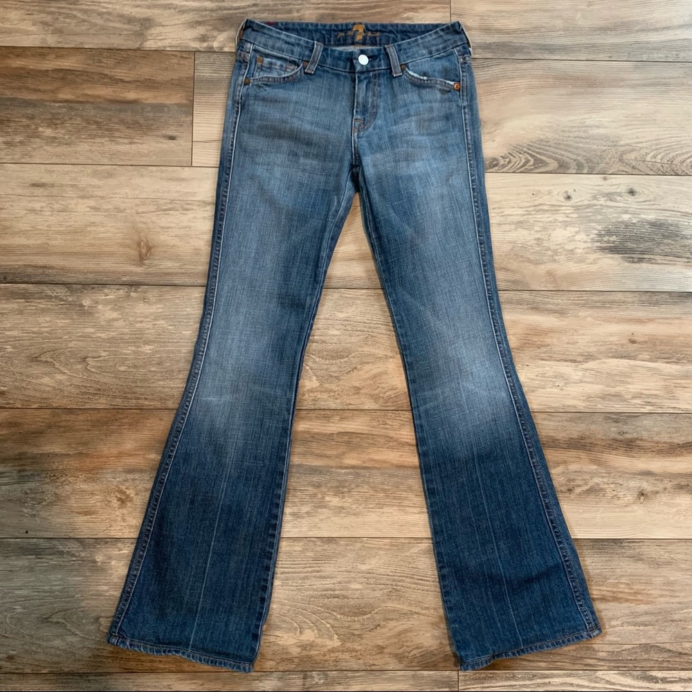 7 For All Mankind Flare Leg Jeans